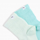 PUMA WOMEN ZIGZAG SHORT SOCK 2P
