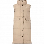 Amaretto W Long Puffer Vest