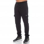 SIDE POCKETS ELASTIC HEM PANT