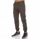 CARGO PANTS ELASTIC HEM