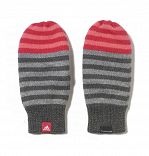 STRIPY MITTENS