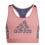 adidas Designed To Move Leopard Bra Top