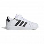 Grand Court Lifestyle Court Elastic Lace and Top Strap Shoes