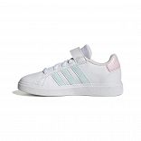 Grand Court Lifestyle Court Elastic Lace and Top Strap Shoes