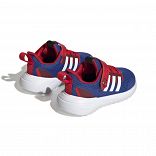 adidas x Marvel FortaRun 2.0 Spider-Man Cloudfoam Sport Running Elastic Lace Top Strap Shoes
