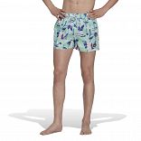 Seasonal Floral CLX Very Short Length Swim Shorts
