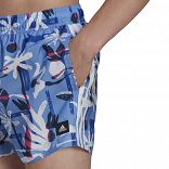 Seasonal Floral CLX Very Short Length Swim Shorts