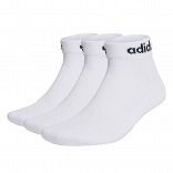 LINEAR ANKLE SOCKS CUSHIONED SOCKS 3 PAIR PACK