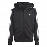 Unisex Train Essentials Aeroready 3 Stripes Regular Fit Full Zip Hoodie