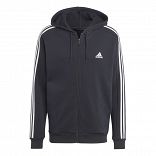 ESSENTIALS FLEECE 3-STRIPES FULL-ZIP