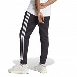 ESSENTIALS FLEECE TAPERED CUFF 3-STRIPES PANTS