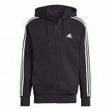ESSENTIALS FRENCH TERRY 3-STRIPES FULL-ZIP
