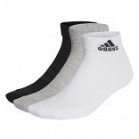 CUSHIONED SPORTSWEAR ANKLE SOCKS 3 PAIR PACK