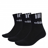 3S LINEAR HALFCREW SOCKS CUSHIONED 3 PAIR PACK