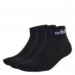 LINEAR ANKLE SOCKS CUSHIONED SOCKS 3 PAIR PACK
