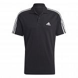 Essentials Piqué Embroidered Small Logo 3-Stripes Polo Shirt