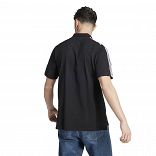Essentials Piqué Embroidered Small Logo 3-Stripes Polo Shirt
