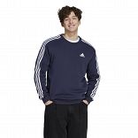 Essentials Fleece 3-Stripes Sweatshirt