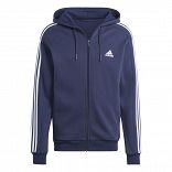 ESSENTIALS FLEECE 3-STRIPES FULL-ZIP