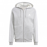 ESSENTIALS FLEECE 3-STRIPES FULL-ZIP