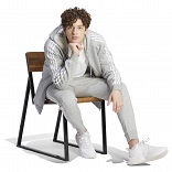 ESSENTIALS FLEECE 3-STRIPES FULL-ZIP