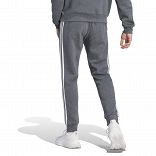 ESSENTIALS FLEECE TAPERED CUFF 3-STRIPES PANTS