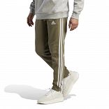 Essentials Fleece 3-Stripes Tapered Cuff Pants