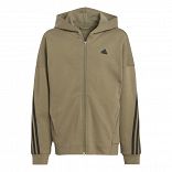Future Icons 3-Stripes Full-Zip Hooded Track Top
