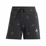 Essentials Monogram Fleece Graphic Shorts