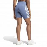Training Essentials 3-Stripes High-Waisted Short Leggings