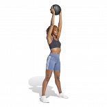 Training Essentials 3-Stripes High-Waisted Short Leggings
