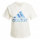 Floral Graphic Big Logo Tee