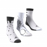 Graphic Socks 3 Pair Pack Kids