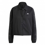 ESSENTIALS CAMO PRINTED 3 STRIPES TWILL COACH JACKET