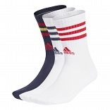 3STRIPES CUSHIONED SPORTSWEAR CREW SOCKS 3 PAIR PACK