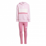 SEASONAL ESSENTIALS TIBERIO 3 STRIPES FLEECE LEGGINGS SET