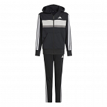 SEASONAL ESSENTIALS TIBERIO 3 STRIPES  FLEECE TRACKSUIT