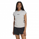 ESSENTIALS LINEAR COTTON T-SHIRT