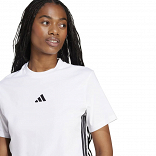 ESSENTIALS 3-STRIPES COTTON T-SHIRT