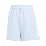 ESSENTIALS 3-STRIPES COTTON SHORTS