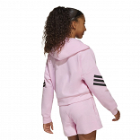 FUTURE ICONS 3 STRIPES FULL ZIP HOODED TRACK TOP