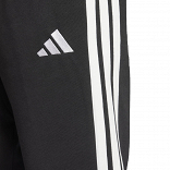 ESSENTIALS THREE STRIPES FLEECE PANTS OPEN HEM
