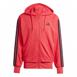 ESSENTIALS THREE STRIPES FRENCH TERRY FULLZIP HOODIE