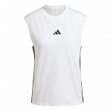 ESSENTIALS 3-STRIPES COTTON LIFESTYLE TANK