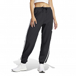 ESSENTIALS 3-STRIPES FRENCH TERRY CUFFED PANTS