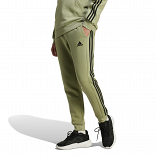 ESSENTIALS FLEECE TAPERED CUFF 3-STRIPES PANTS