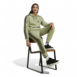 ESSENTIALS FLEECE TAPERED CUFF 3-STRIPES PANTS