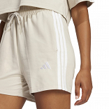 ESSENTIALS 3-STRIPES COTTON SHORTS
