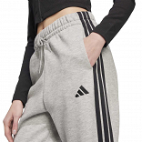 ESSENTIALS 3-STRIPES FLEECE LOOSE PANTS