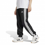 ESSENTIALS 3-STRIPES FLEECE LOOSE PANTS